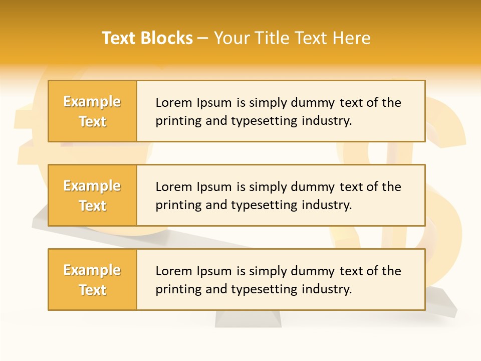 Abstract Commercial Design PowerPoint Template
