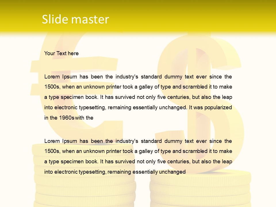 Business Design Object PowerPoint Template