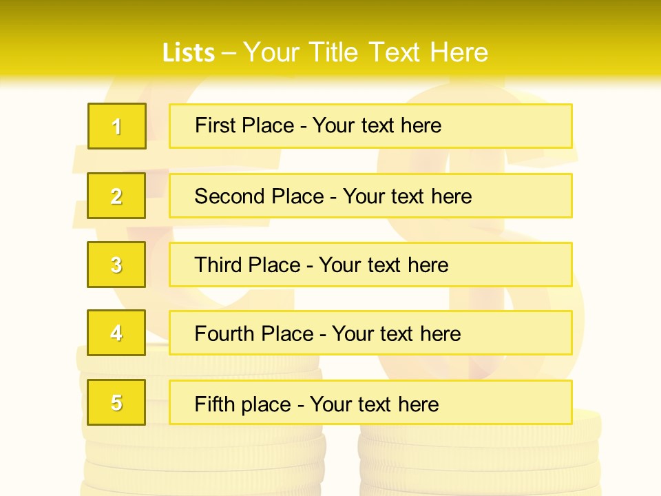 Business Design Object PowerPoint Template