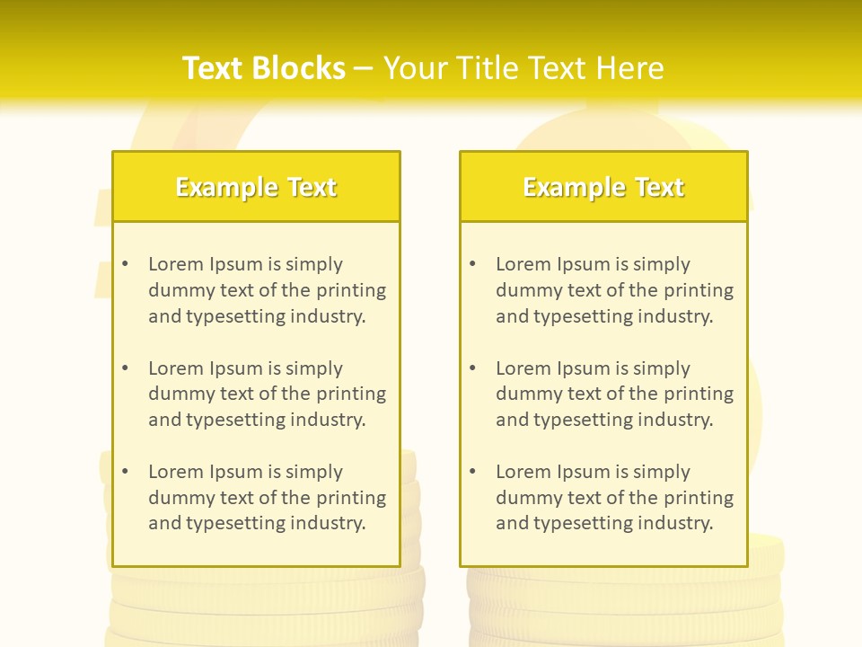 Business Design Object PowerPoint Template