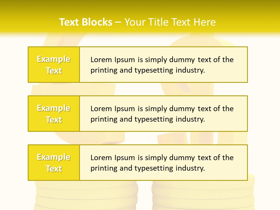Business Design Object PowerPoint Template