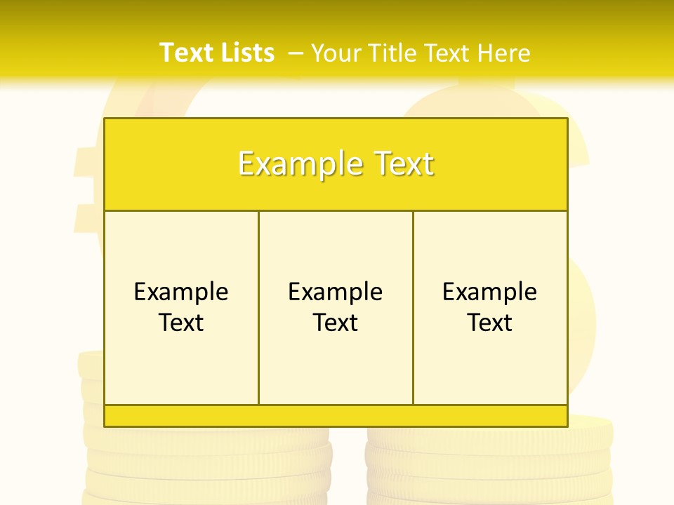 Business Design Object PowerPoint Template