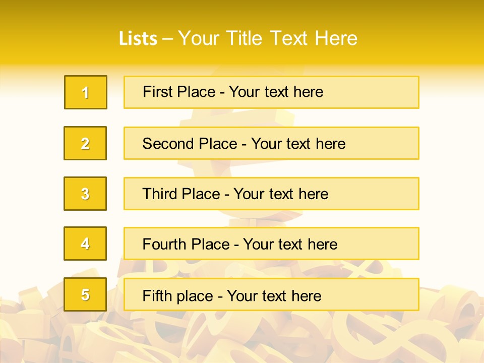 Trading Vector Illustration PowerPoint Template