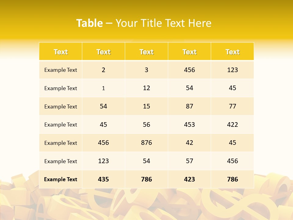 Trading Vector Illustration PowerPoint Template
