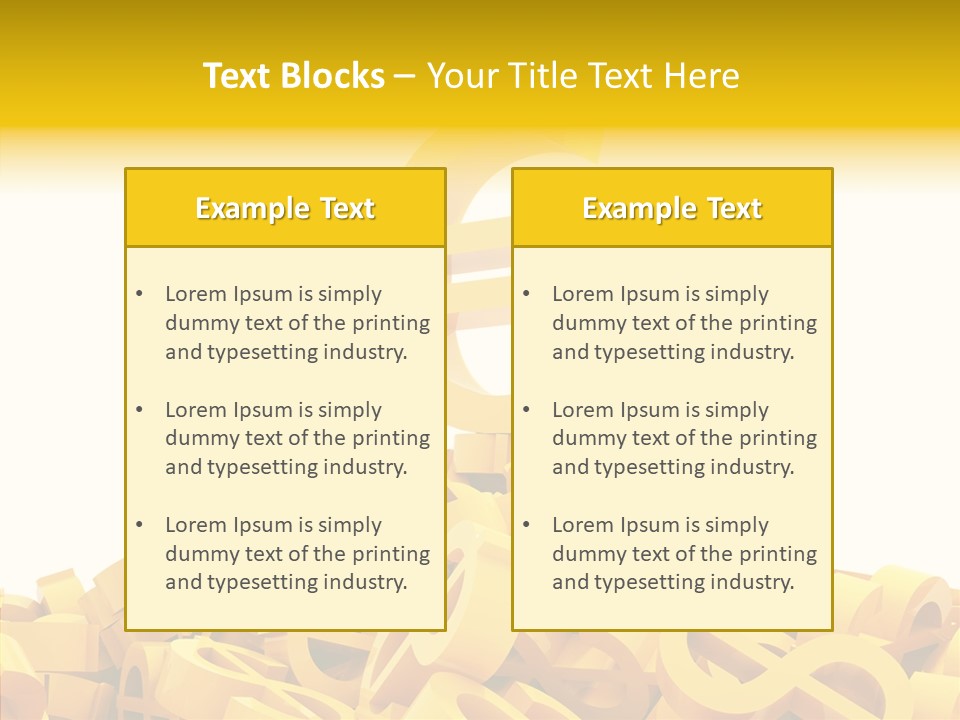 Trading Vector Illustration PowerPoint Template
