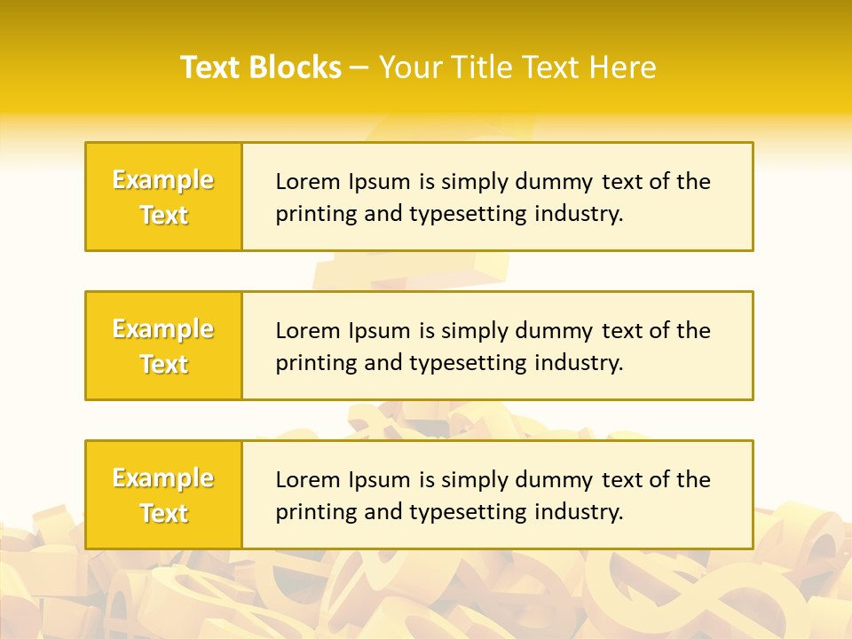 Trading Vector Illustration PowerPoint Template