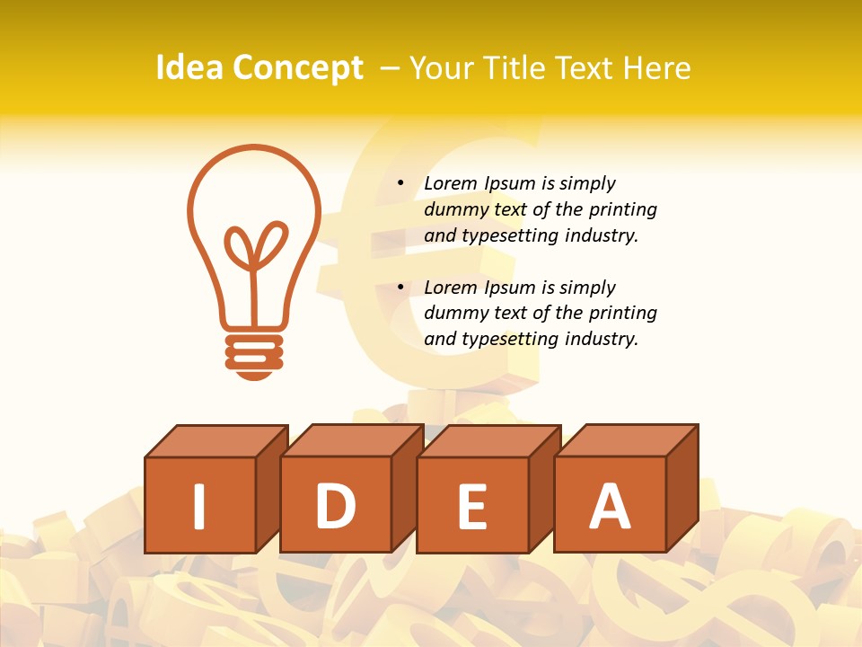 Trading Vector Illustration PowerPoint Template