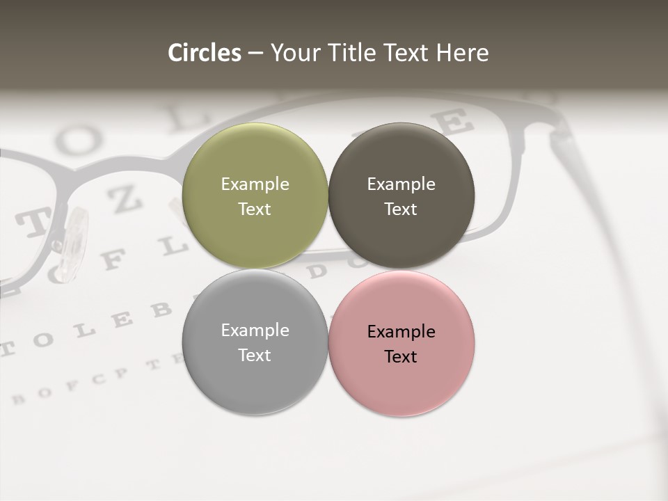 Letter Focus Style PowerPoint Template