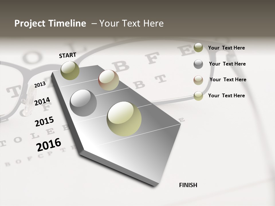 Letter Focus Style PowerPoint Template