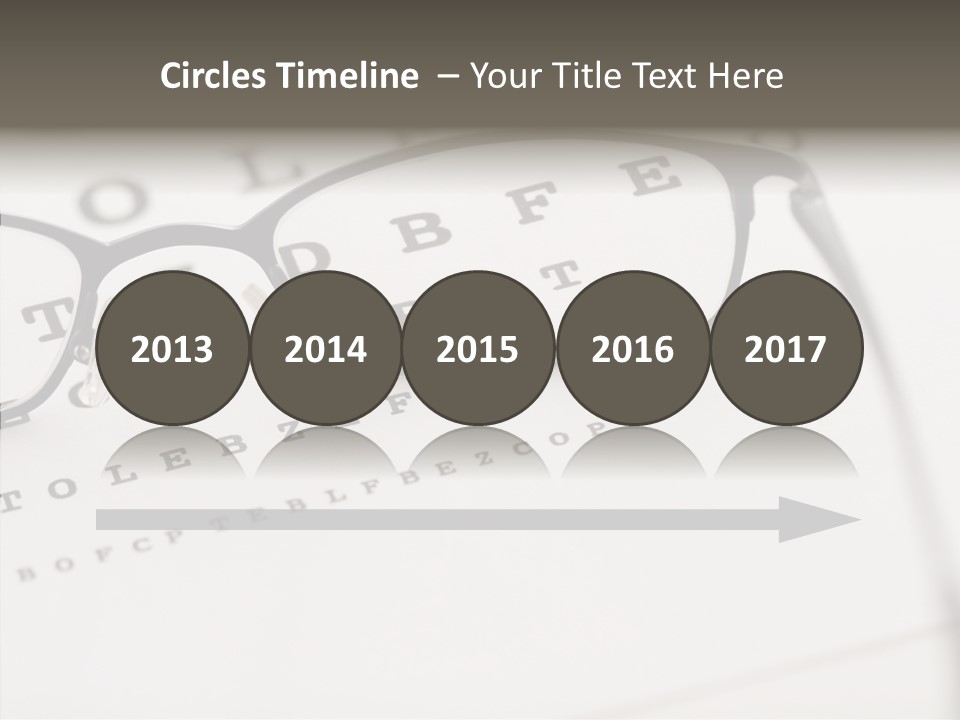 Letter Focus Style PowerPoint Template