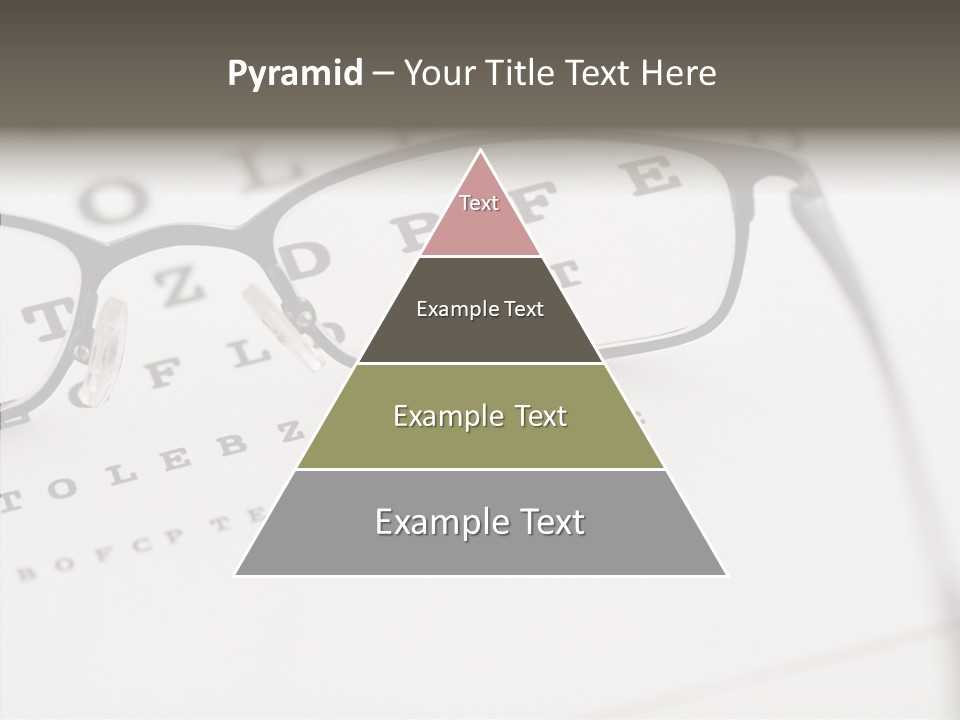 Letter Focus Style PowerPoint Template