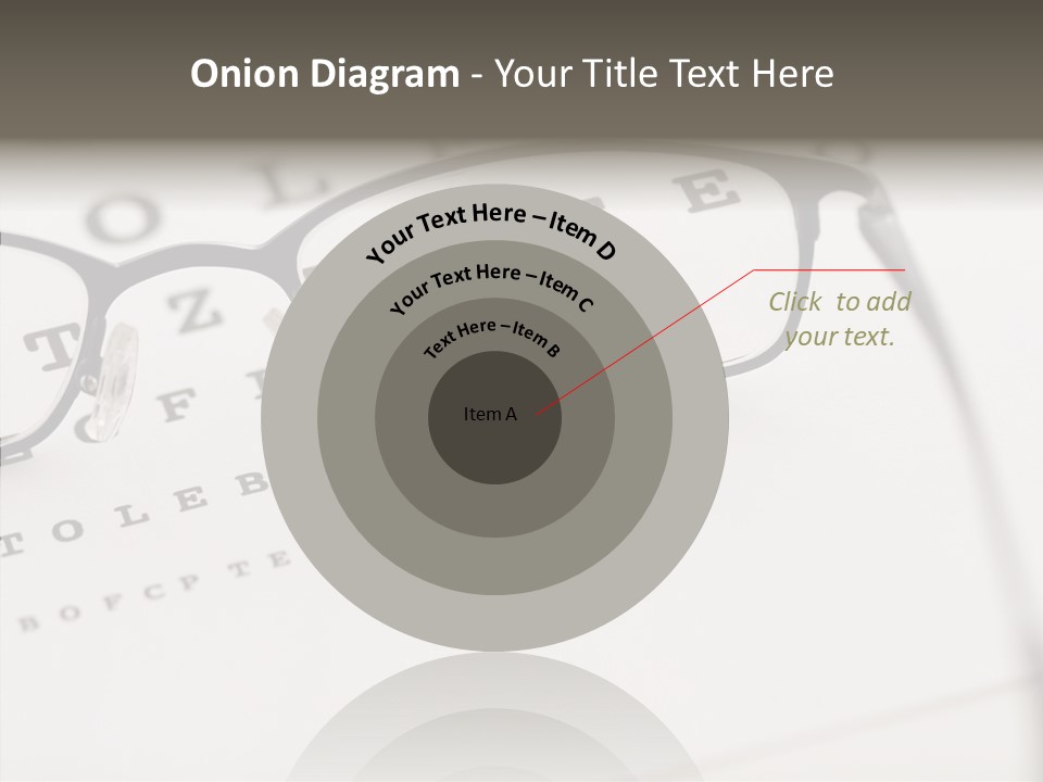 Letter Focus Style PowerPoint Template