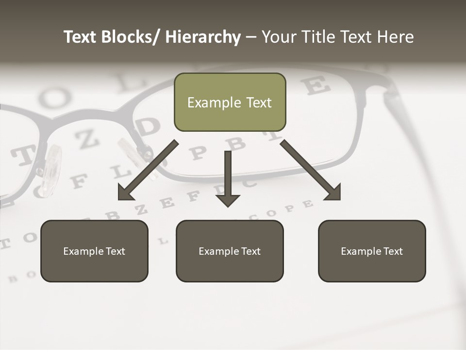 Letter Focus Style PowerPoint Template