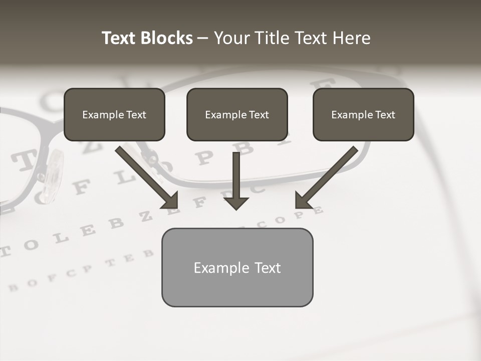 Letter Focus Style PowerPoint Template