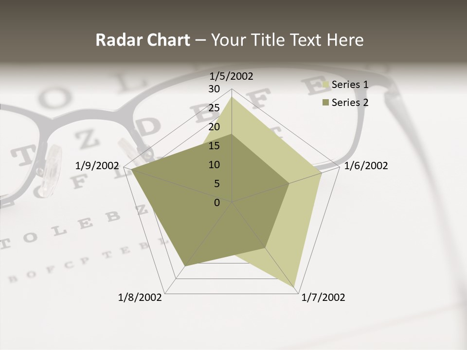 Letter Focus Style PowerPoint Template