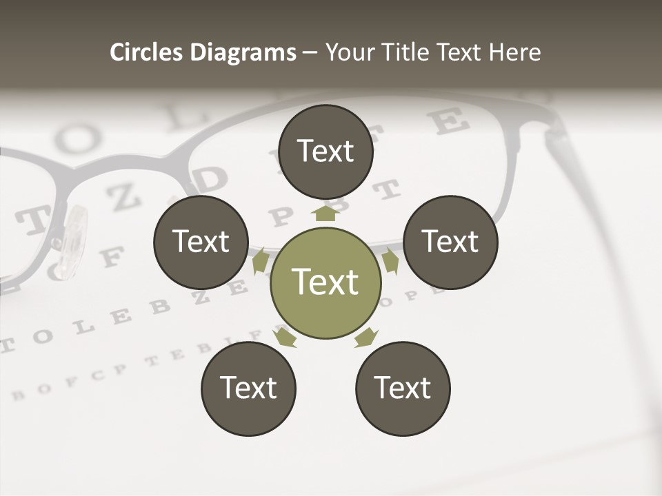 Letter Focus Style PowerPoint Template