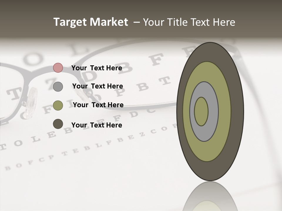 Letter Focus Style PowerPoint Template