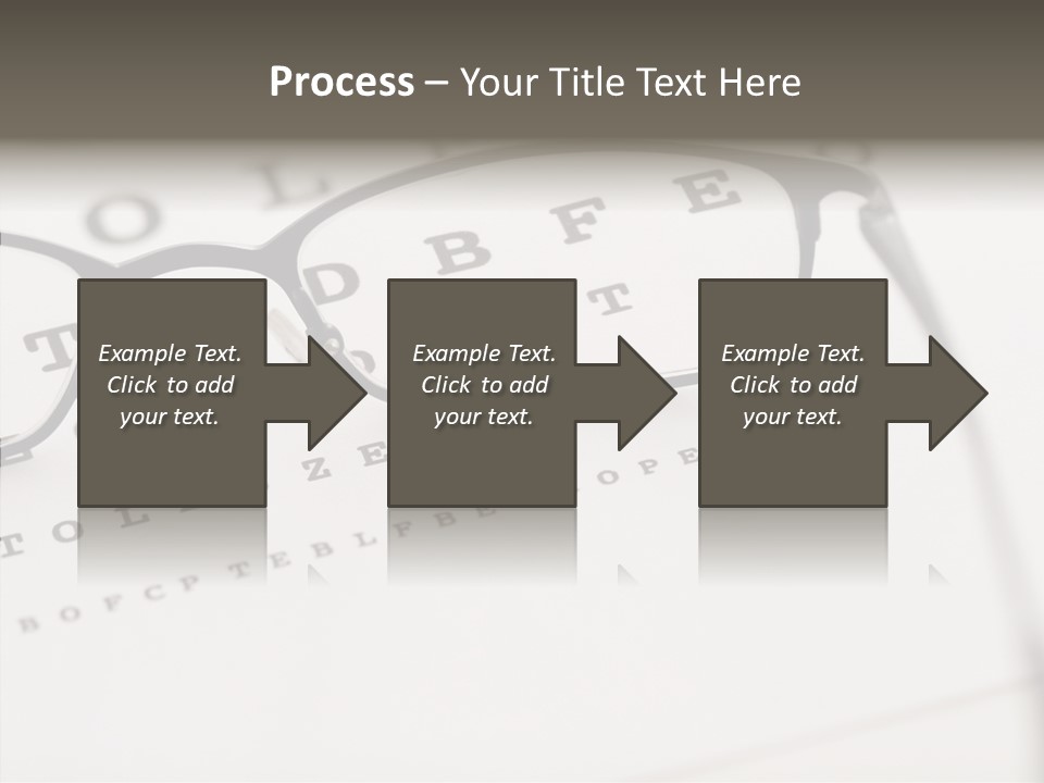Letter Focus Style PowerPoint Template
