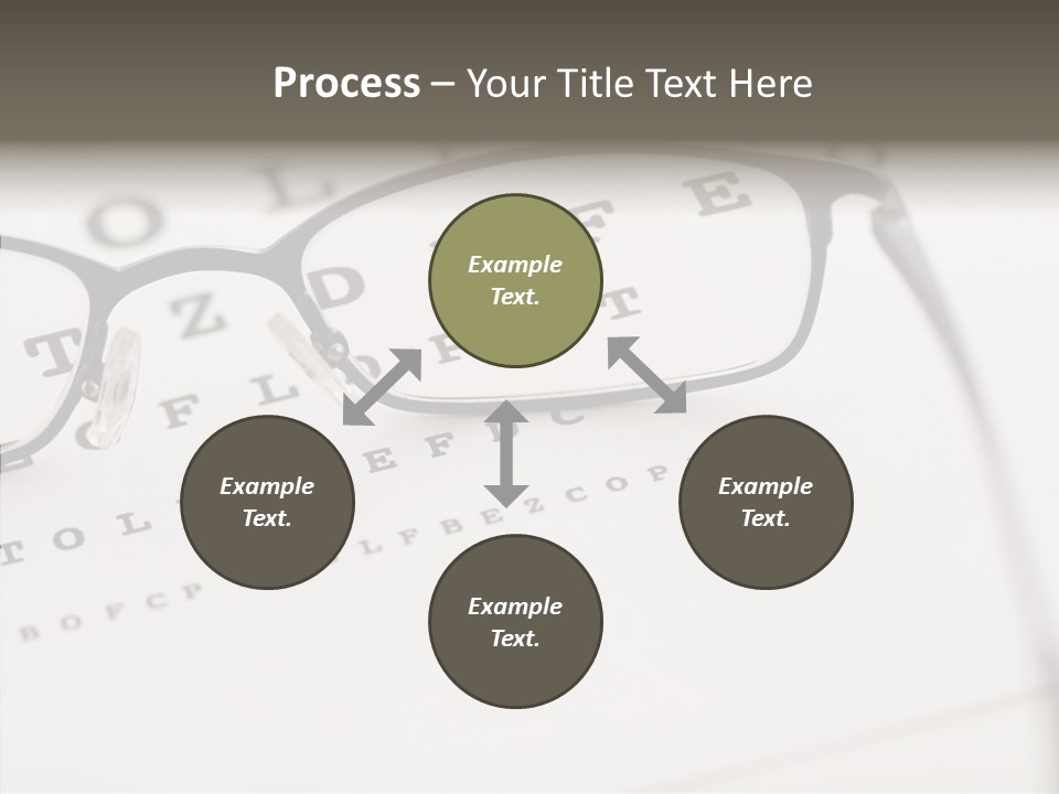 Letter Focus Style PowerPoint Template