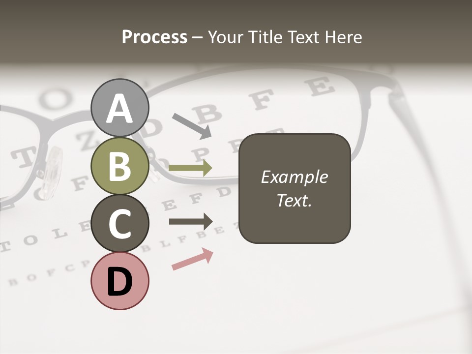 Letter Focus Style PowerPoint Template
