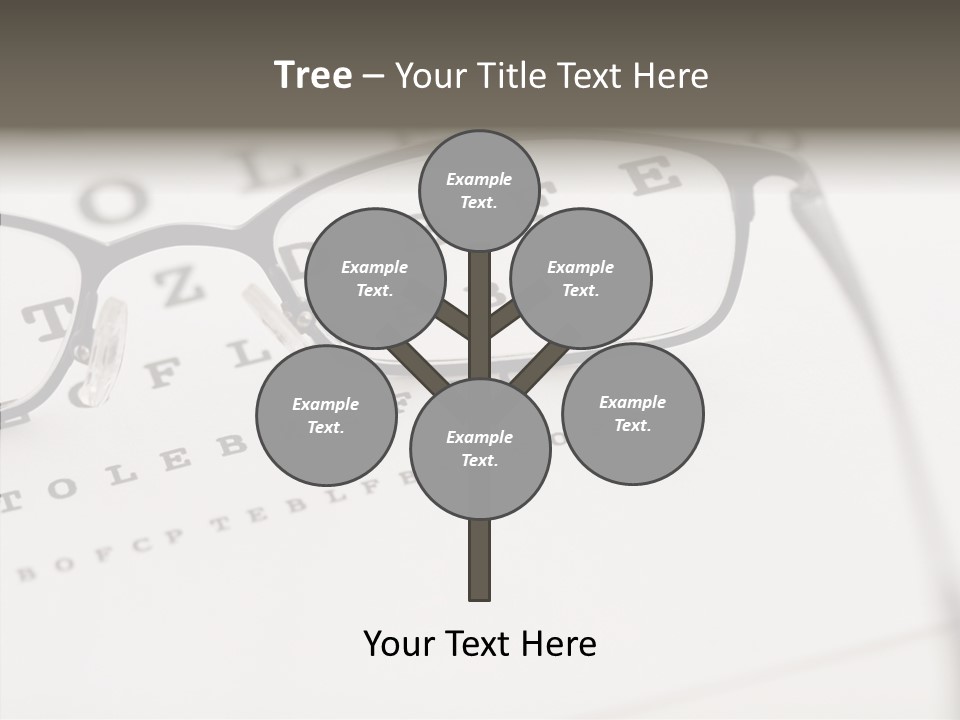 Letter Focus Style PowerPoint Template