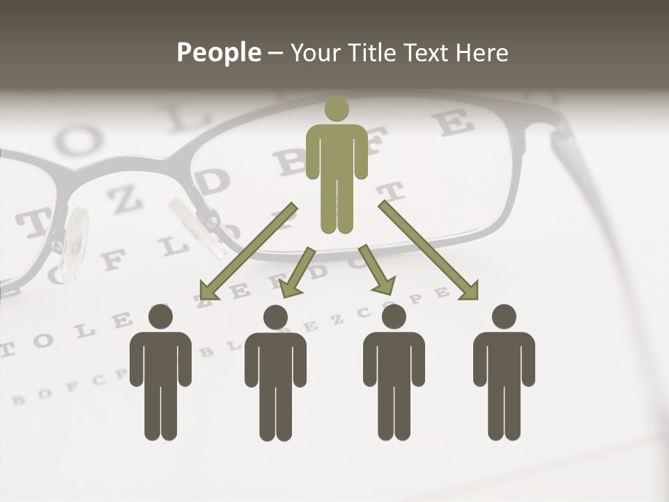 Letter Focus Style PowerPoint Template