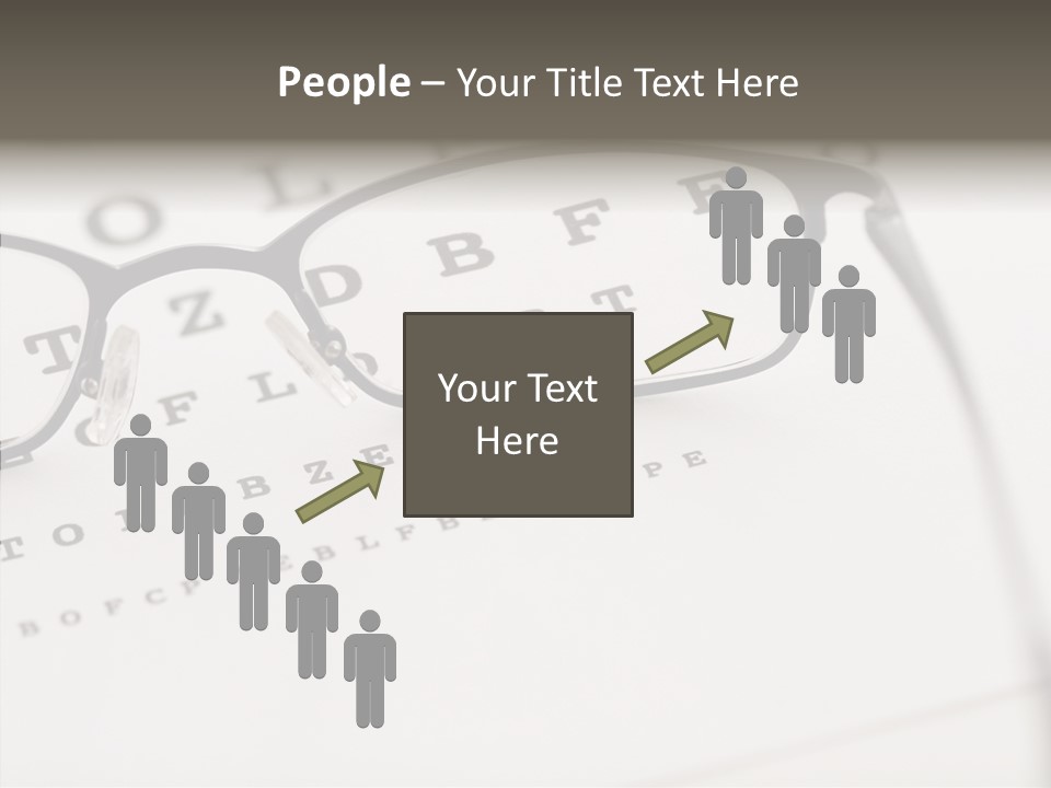 Letter Focus Style PowerPoint Template