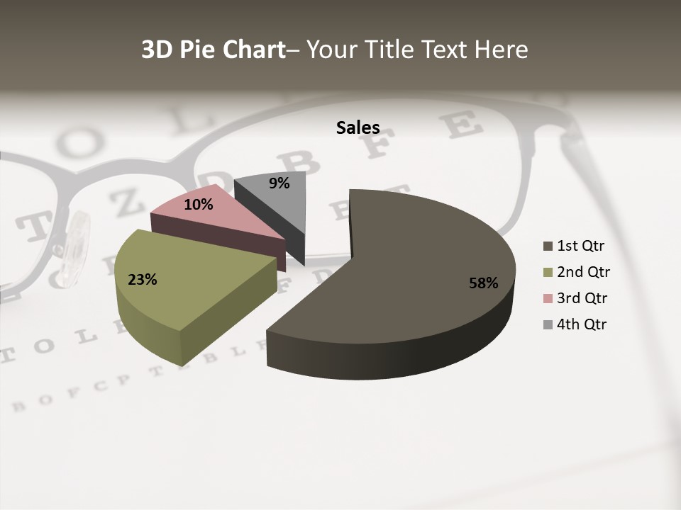 Letter Focus Style PowerPoint Template
