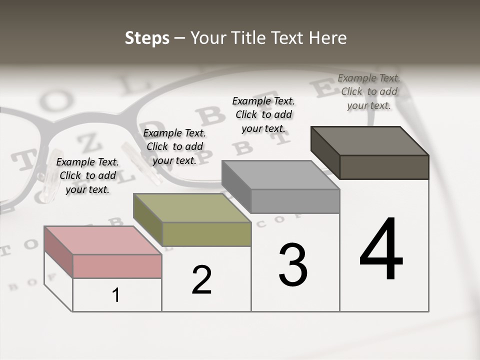 Letter Focus Style PowerPoint Template