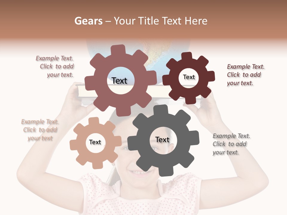 People Innocence Education PowerPoint Template