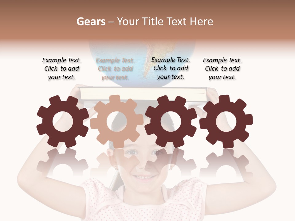 People Innocence Education PowerPoint Template