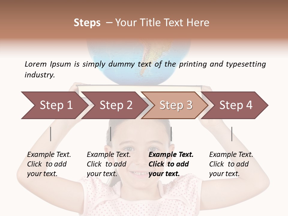 People Innocence Education PowerPoint Template