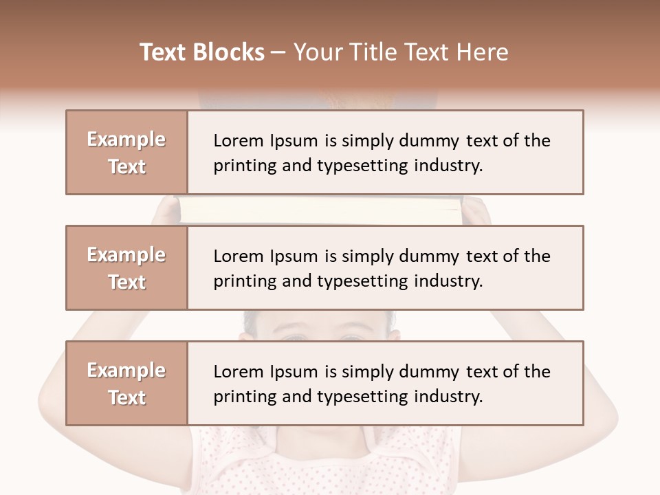 People Innocence Education PowerPoint Template