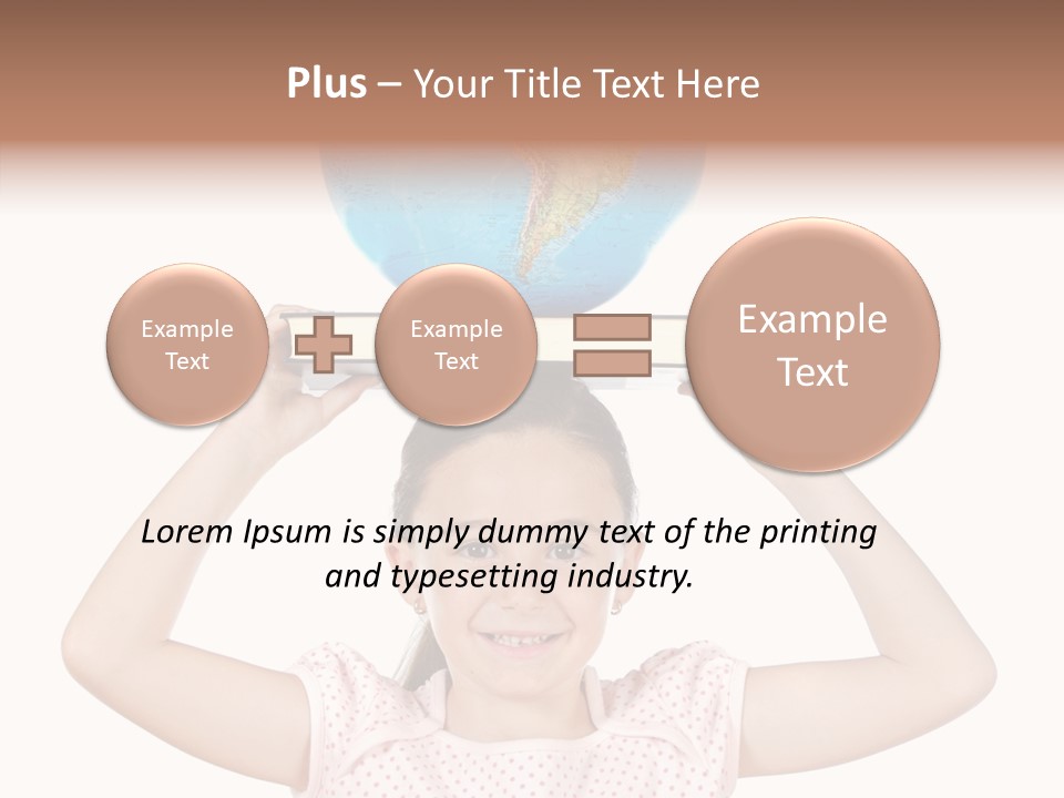 People Innocence Education PowerPoint Template