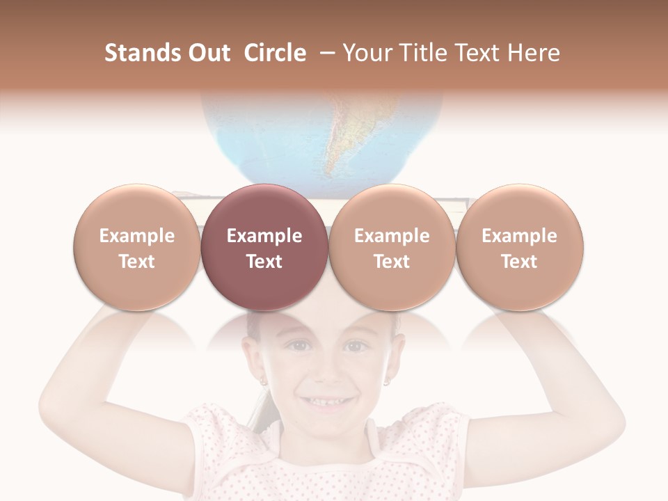 People Innocence Education PowerPoint Template