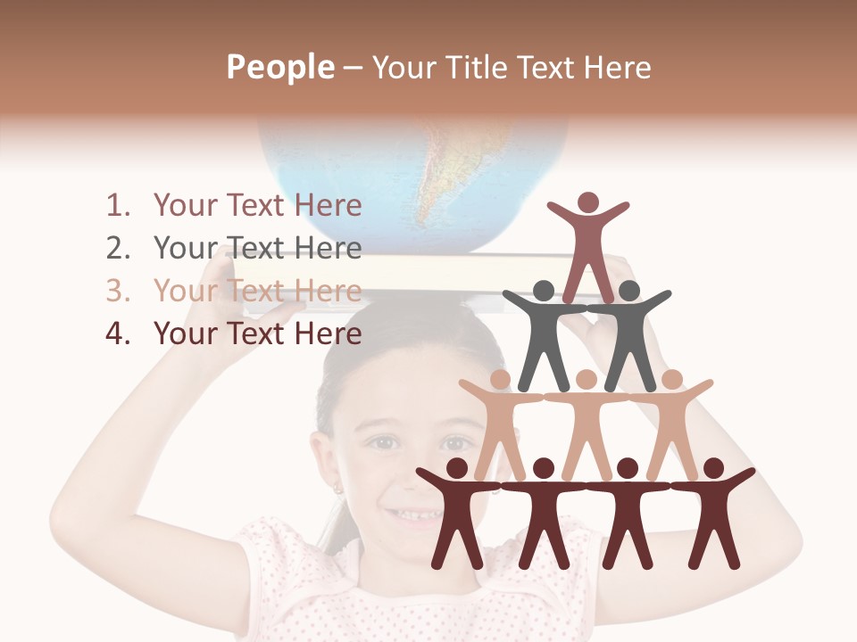 People Innocence Education PowerPoint Template
