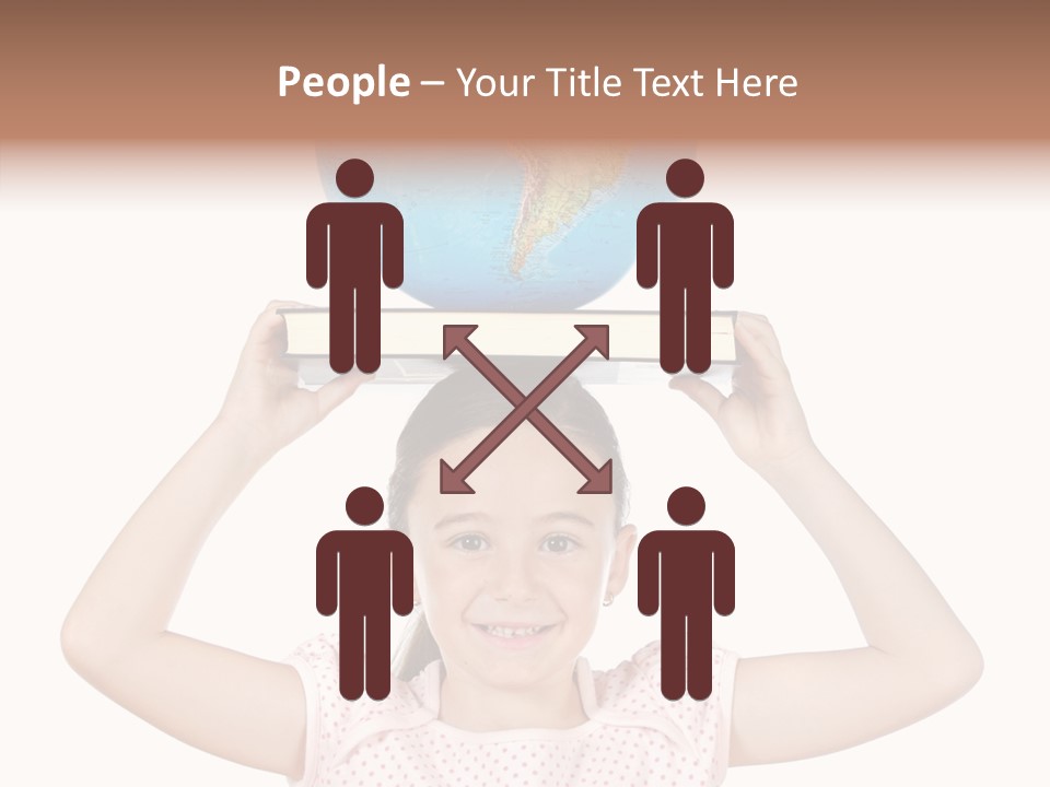 People Innocence Education PowerPoint Template