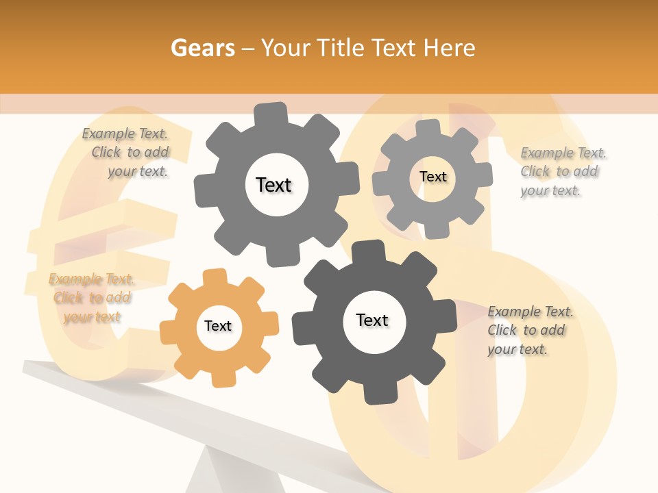 Equilibrium Gold Making PowerPoint Template
