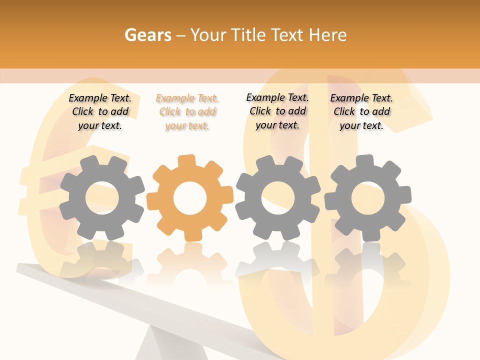 Equilibrium Gold Making PowerPoint Template