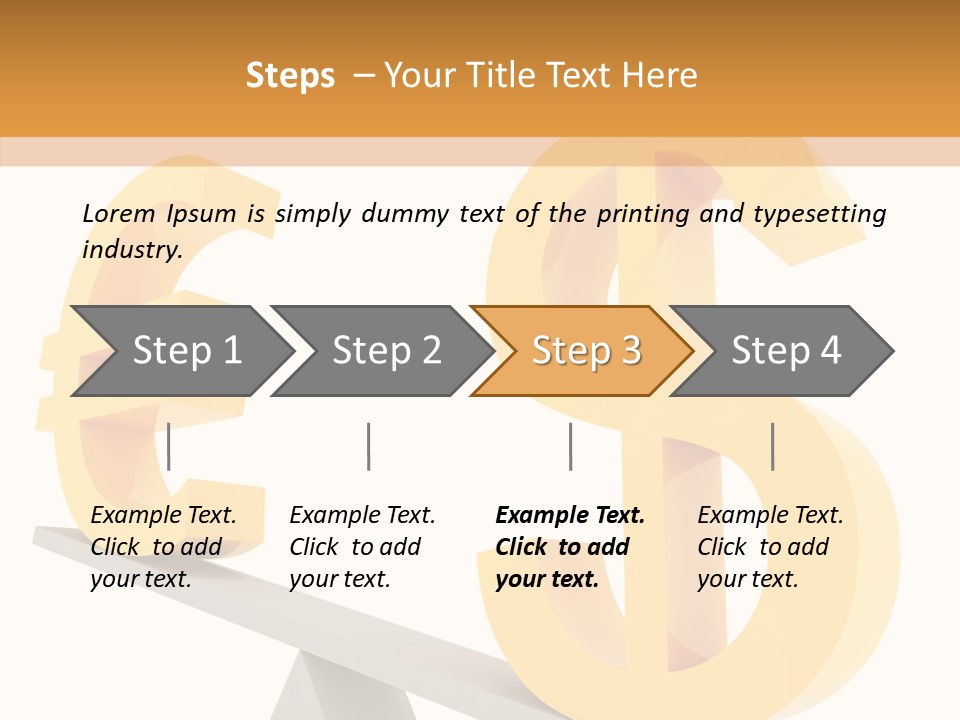 Equilibrium Gold Making PowerPoint Template