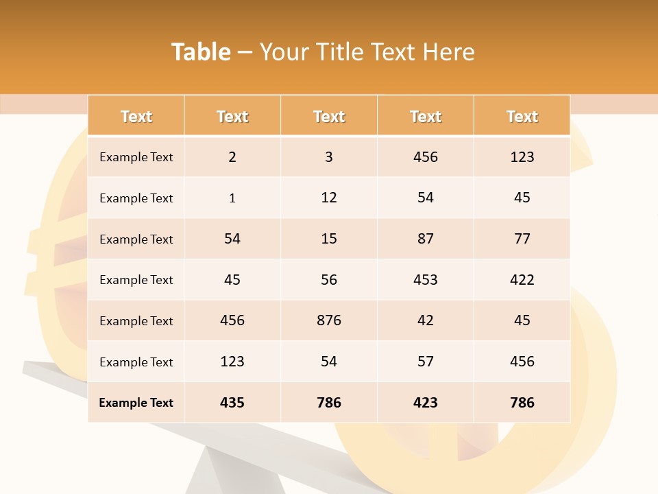 Equilibrium Gold Making PowerPoint Template