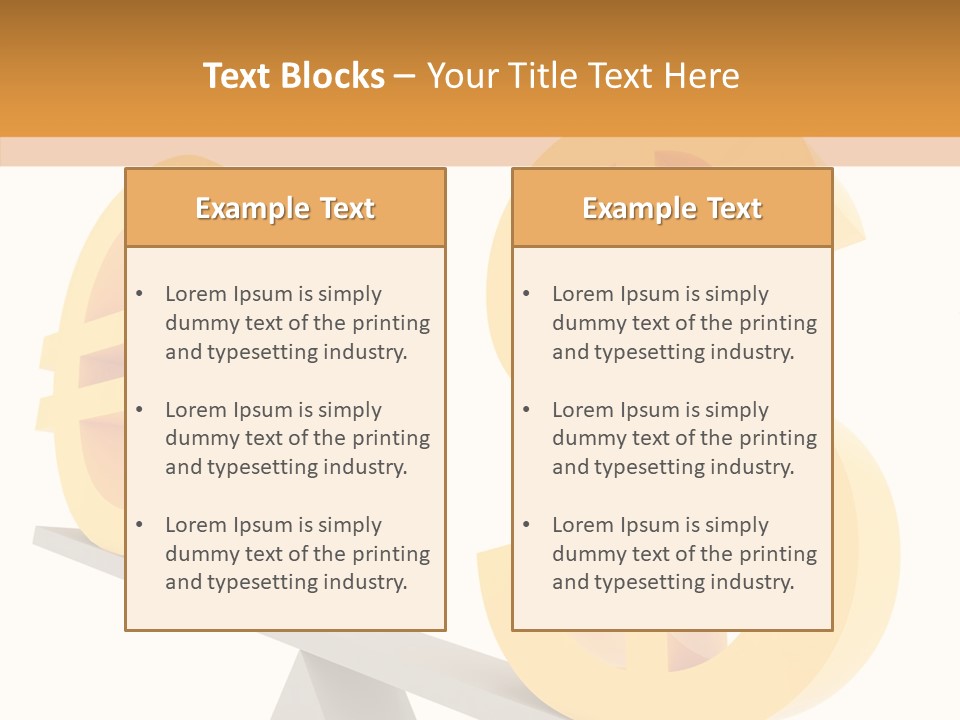 Equilibrium Gold Making PowerPoint Template