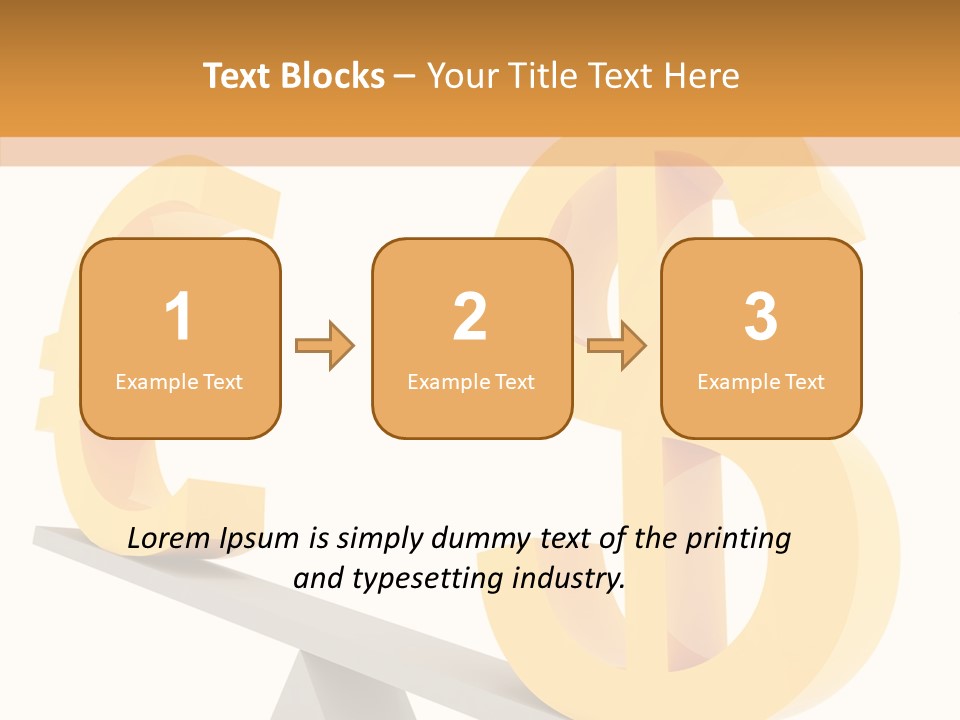 Equilibrium Gold Making PowerPoint Template