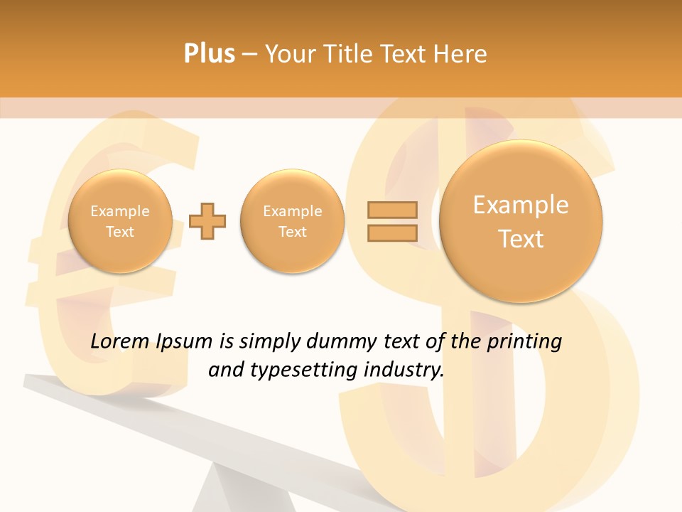 Equilibrium Gold Making PowerPoint Template