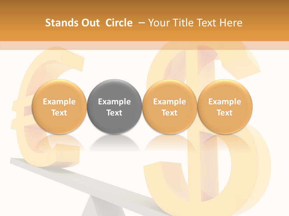 Equilibrium Gold Making PowerPoint Template