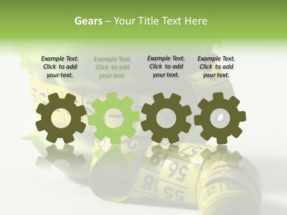 Centimetre Drop Centimeter PowerPoint Template