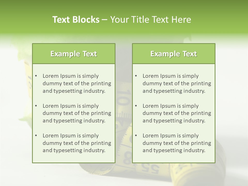Centimetre Drop Centimeter PowerPoint Template