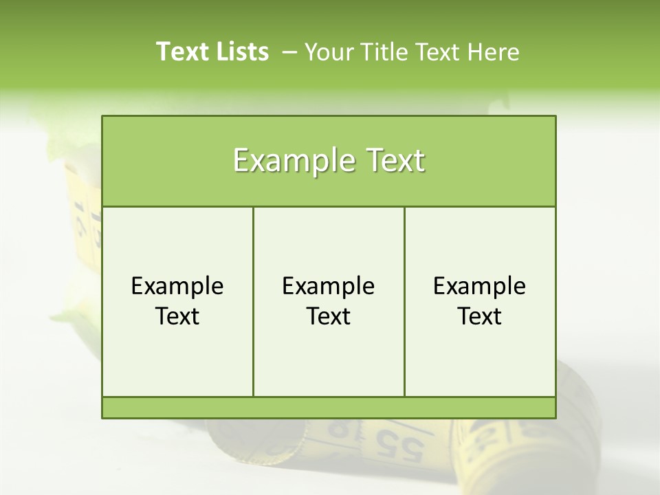 Centimetre Drop Centimeter PowerPoint Template