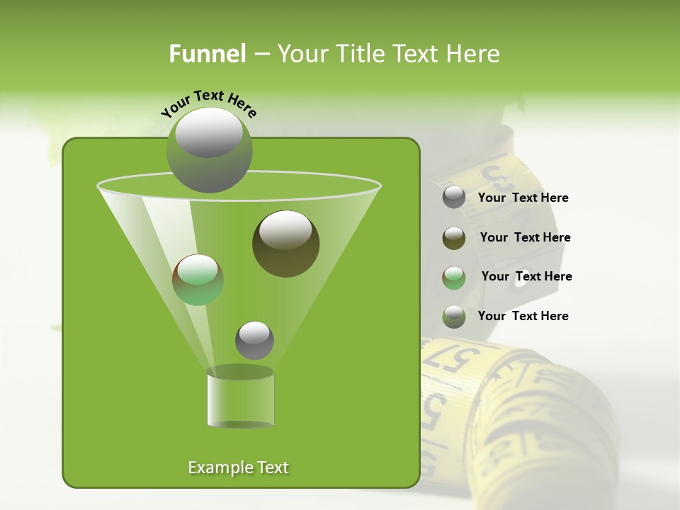 Centimetre Drop Centimeter PowerPoint Template