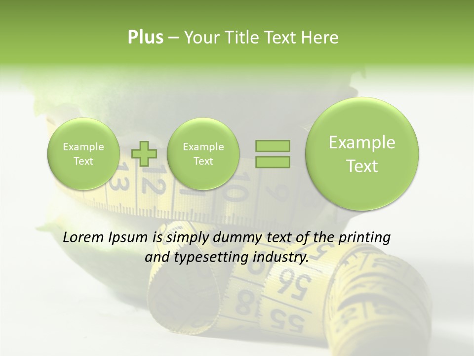 Centimetre Drop Centimeter PowerPoint Template